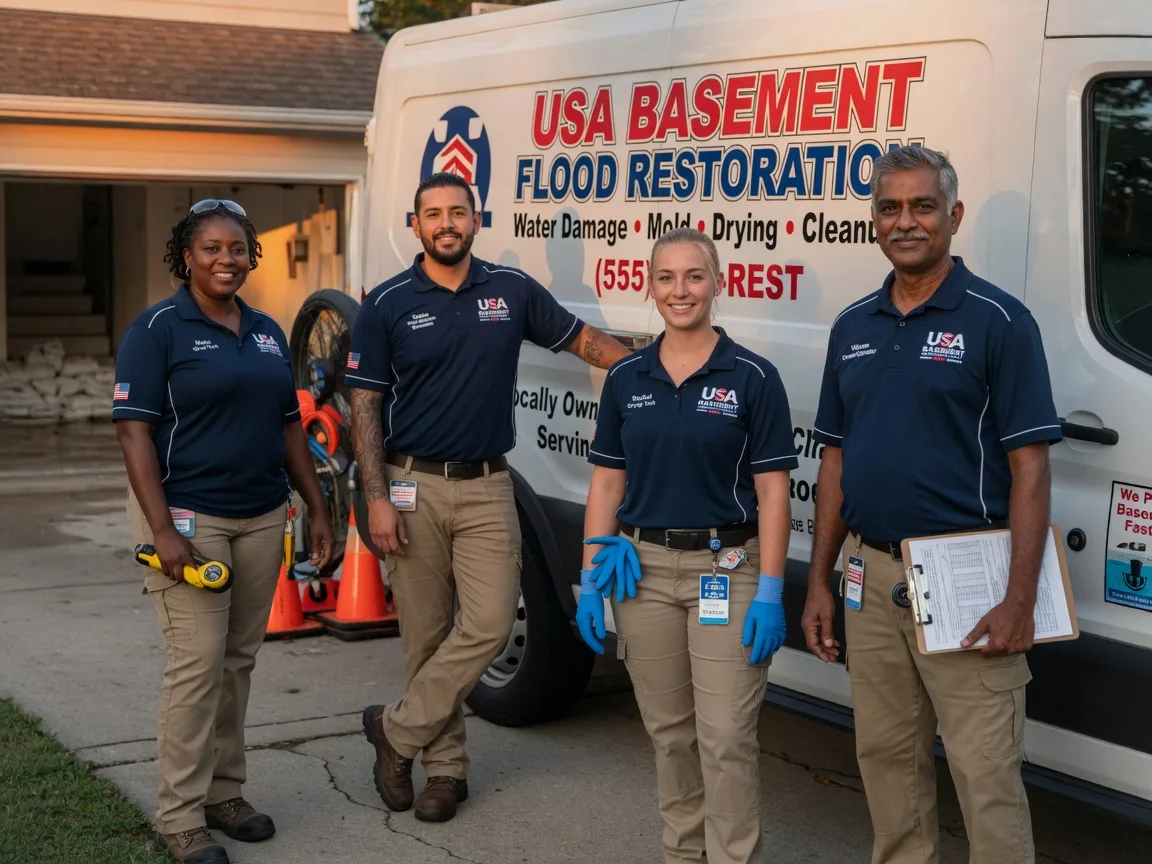 Basement Flood Cleanup company in Killbuck, OH